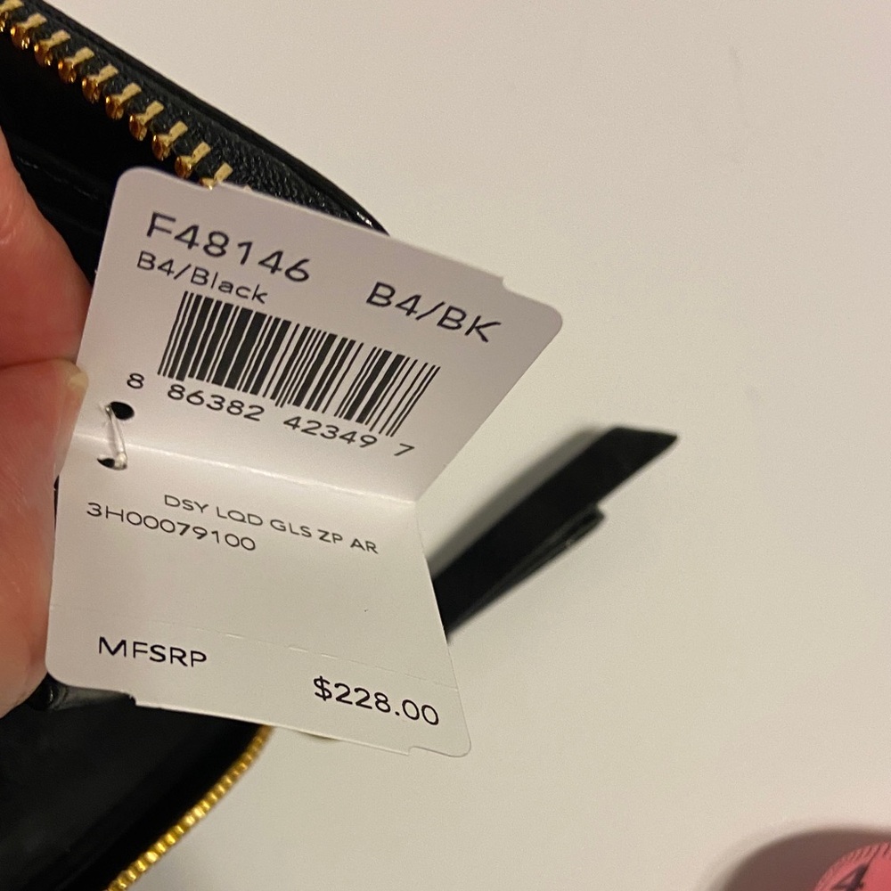 Coach poppy patent Leather long Zip Wallet - Picture 5 of 11